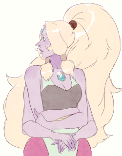 happyds:  quick opal sketch  <3