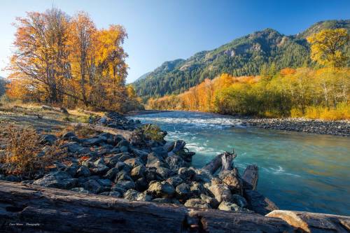 backroad-song:  Elwha River Park, Washington    A few west of