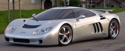 carsthatnevermadeit:  Lotec Sirius, 2000. A mid-engined supercar prototype with a twin-turbo Mercedes V12 engine which gave it a claimed top speed of 400kph