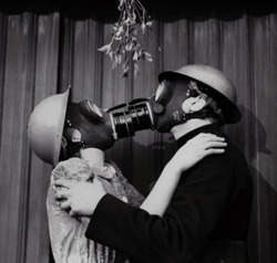A Christmas Kiss - London, 1941.
