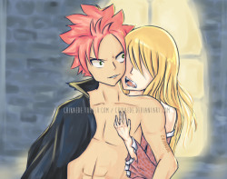 chikaede:   Nalu love fest day 1 - non prompt - Bite  Not too