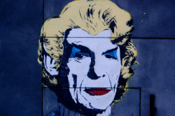 imjerryhall:  ‘Spock Monroe’ graffiti art in SoHo, NYC -