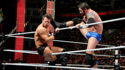 rwfan11:  Wade Barrett and Miz 