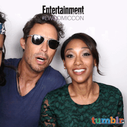 flashallens: The Flash Cast at EW’s Celebrity GIF Guide Day