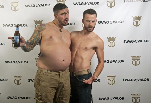 perfcub:  swagandvalor:  Photos from the HiBearNation photo booth by Swag and Valor!  Check out our website for sexy underwear and exclusive discounts!  Tom Hardy got fat and it looks great on him…In actuality, the guy on the left’s name is also Tyler.