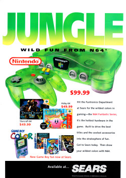 n64thstreet:  SCAN TIME: Sears welcomes you to the Jungle for