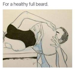 Must not be that good if the beard don’t connect…..