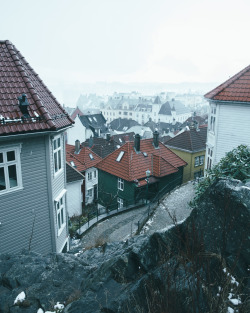 furstyphoto:  Snowy Day In Bergen, Norway