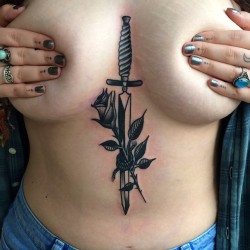 scottmove:  Dagger and rose for Ellie today. Thanks again. For