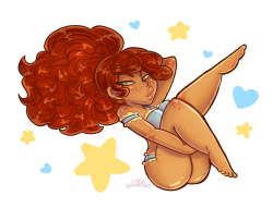 princesscallyie:   pastelmoonbitch said: Could you draw a pinup