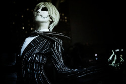 theblacklacedandy:  inimicaldolly:  radnerd:  I don’t always post cosplay pics but holy Jack Skellington I don’t even…  Oh god  *SOBS INTO OBLIVION* PERFECTION 