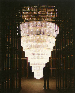 atavus:  Ai Weiwei - Chandelier, 2002 Image via [Mary Boone Gallery]