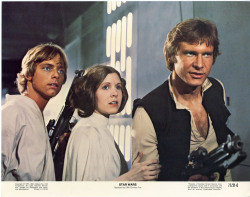 Original “Star Wars” lobby card set 