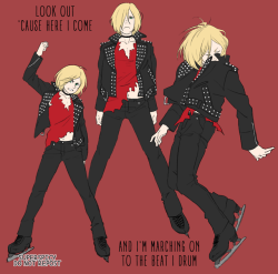 superspicy:  Yuri Plisetsky skated to This Is Me from The Greatest