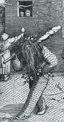 bewarethebibliophilia:  Detail, The Wild Man, Pieter Bruegel