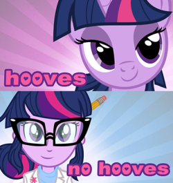 insane-pinkie-pie:  Which do you choose?  Hooves! I mean, look