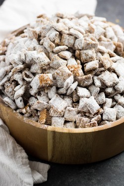 fullcravings:Chocolate Caramel Puppy Chow Like this blog? Visit