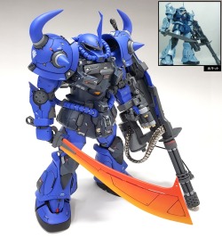 gunjap:  ihaveyen’s AMAZING MG 1/100 GOUF CUSTOM 2.0 Frame