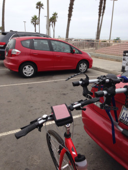 Biking time at Huntington Beach! Wooooooo!