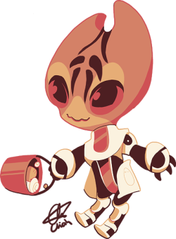 chicinlicin:  …felt like drawing Mordin for some reason…oh
