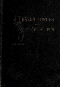nemfrog: Book cover. Unseen forces and how to use them. 1903.