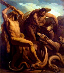Louis Chéron, Hercules Slaying the Hydra, late 17th or early