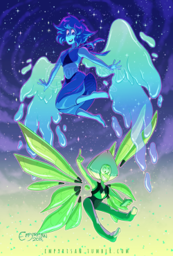 empyrisan:  Wings to Match YoursAt some point, Peridot decided