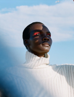 stylish-editorials:  Tricia Akello photographed by Marley Rizzuti
