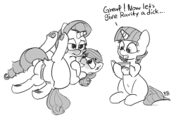 30minchallenge:… is it me or does Rarity look like she has