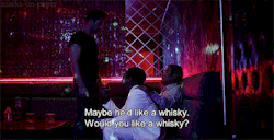 marks-on-paper:  Note to self: Never offer Ryan Gosling whisky.