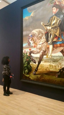 aggienes:  Kehinde Wiley’s very own King of Pop with Michael