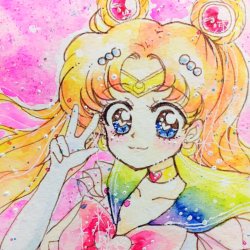moonlightsdreaming:   Sailor Moon // by うら  