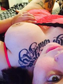 Huge Tits And Tattoos