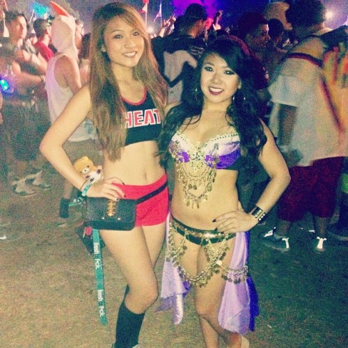 asiansunleashed:  Partying with my bestie :D  