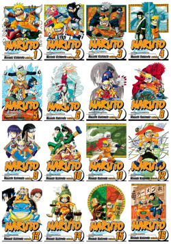 mangasandstuff:  N a r u t o   Volumes 1 - 70 Cover Manga 