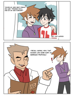 justredandgreen: alolanhoneymoon:  Professor Oak, there’s a