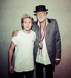  niallhoran: Forgot to post this! the legend that is mick fleetwood