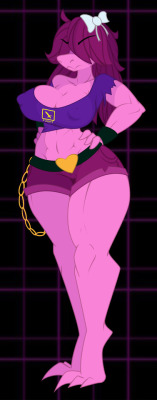 lil-mizz-jay:  Susie drew near!My big mean monster girlfriend