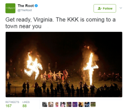 thatprettymvthafvcka: nevaehtyler:  When did the KKK leave VA