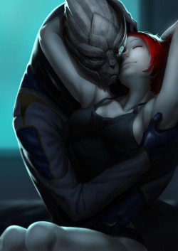 n7sailorette:In your arms by kotorikurama 