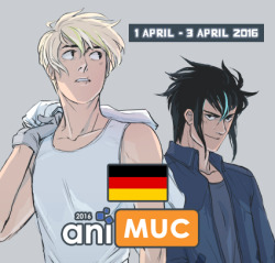   I’ll be in Germany for the Animuc Convention in April!