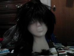 Working on my gamzee wig