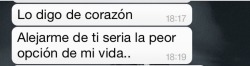 peleada-con-la-vida:  Y dejarte ir la peor de la mía…❤️