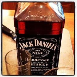 Jack and pjs.=] #jack #onlydrinkidrink #love #daniels #yum #tennessee