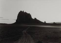 middleamerica:Road, Shiprock, New Mexico, 1975, William Clift