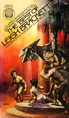 The Best Of Leigh Brackett (Del Rey, 1977). Cover art by Boris