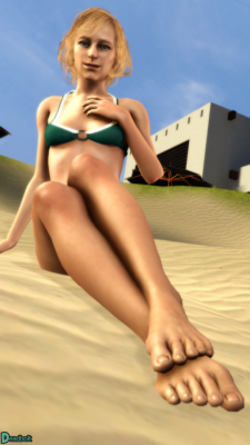 deadboltreturns: Paz at the Beach House relaxing by the coast.