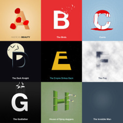 nevver:  Movie Alphabet  I would’ve changed quite a few.