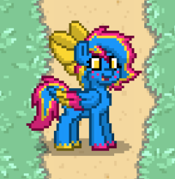 I miiiight have made pansexual pony on pony town. I also might