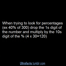 vancity604778kid:  ultrafacts:  Some Math tricks you can use. For more posts like this, CLICK HERE to follow Ultrafacts   SAVING THIS FOR BACK TO SCHOOL. Keep it coming ultrafacts  